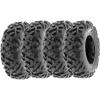 imageSunF 145706 14570x6 All Terrain Tires ATV UTV 6 PR POWER II A051  SET of 4