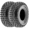 imageSunF 145706UTV Tire 14570x6 Loose Terrain Hardpack 6 PR A011  PAIR of 2