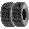 imageSunF 16x87 16x8x7 ATV UTV Tires 6 Ply Light Weight Tubeless A012 Set of 2