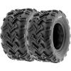 imageSunF 22x1010 OffRoad ATV Tires 6 Ply Set Pair of 222x1010