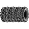 imageSunF 24x1012 24x10x12 Mud Hardpack ATV UTV Muddy Tire 6 PR A041  SET of 4