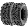 imageSunF 24x1110 ATV UTV Muddy Sandy Tire 24x11x10 Mud Sand 6 PR A001  PAIR of 2