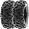 imageSunF 25x1112 ATV UTV 25x11x12 All Terrain Tires 6 PR A033 POWER I  PAIR of 2