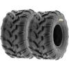 imageSunF A003 ATVUTVLawnMowers OffRoad Tires 18x958 6 ply Utility Cart Turf Tires set of 220x108