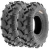 imageSunF A003 ATVUTVLawnMowers OffRoad Tires 18x958 6 ply Utility Cart Turf Tires set of 221x78