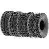 imageSunF XC 19x78 Front ampamp 18x1058 Rear ATV UTV Knobby Sport Tires 6 PR Tubeless A027 Set of 423x710  23x119