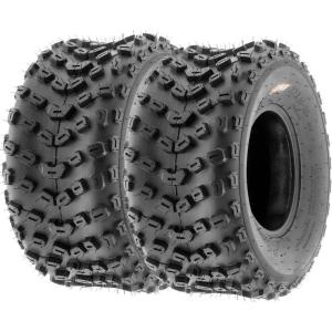 imageSet of 2 SunF A005 ATV UTV OffRoad Tires 18x1059 6PR Knobby Tread for TrailXCSport18x1059