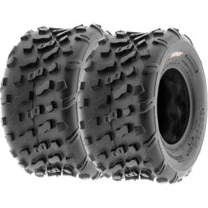 imageSet of 2 SunF A022 20x109 ATVUTV OffRoad Tires 6PR Knobby Tread