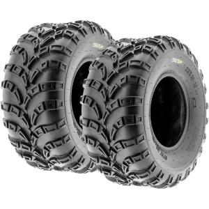 imageSet of 2 SunF A028 OffRoad ampamp Turf ATV UTV Cart Tires 22x1010 6PR Tubeless22x129