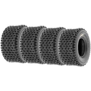imageSet of 4 SunF A012 XC Knobby 16x87 Front ampamp 16x87 Rear ATV GoKarts Tires all terrain 6 PR Tubeless18x958  18x958