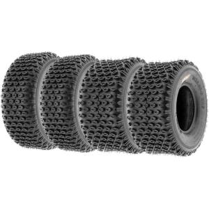 imageSet of 4 SunF A012 XC Knobby 16x87 Front ampamp 16x87 Rear ATV GoKarts Tires all terrain 6 PR Tubeless19x78  18x958