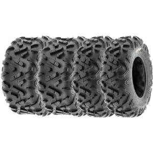 imageSunF 145706 16x87 All Terrain Tires ATV UTV 6 PR POWER II A051  BUNDLE