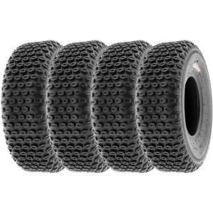 imageSunF 16x87 16x8x7 Tubeless 6 Ply Light Weight 16quot ATV UTV Tires A012 Set of 4