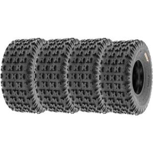 imageSunF 18x108 18x10x8 Knobby ATV UTV Tire 6 PR A031  SET of 4