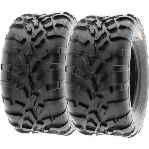 imageSunF 25x1112 ATV UTV Tire 25x11x12 Race Trail Sport 6 PR A010  PAIR of 2