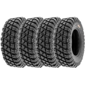 imageSunF 30x1015 30x10x15 Loose Over Hardpack ATV UTV Tire 8 PR A047  SET of 4