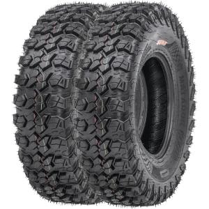 imageSunF 33x10R15 33x10x15 ATV UTV Tires 8 Ply Aggressive AllTerrain A060 Set of 2