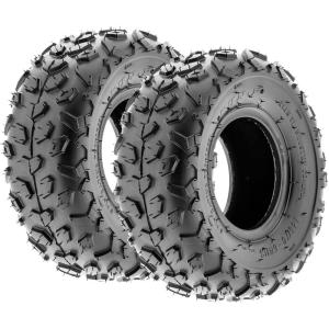 imageSunF A014 XCSport ATV ampamp Go Kart 145706 14x66 Knobby Tires 6 PR Tubeless Pair of 2145706