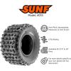 imageSunF 18x108 18x10x8 Knobby ATV UTV Tire 6 PR A035  SET of 4