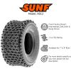 imageSunF 18x958 18x95x8 ATV UTV Tires 6 Ply Light Weight Tubeless A012 Set of 2