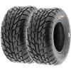 imageSunF 19x610 18x958 Hardpack Race Sport ATV UTV Quad Tire 6 PR A021  BUNDLE
