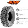 imageSunF 19x78 ATV UTV Knobby Tire 19x7x8 Light Weight 6 PR A014  PAIR of 2