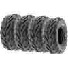 imageSunF 18x958 18x95x8 VShaped ATV UTV Tire 6 PR A016  SET of 4