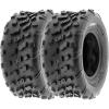 imageSunF 20x109Go Kart Golf Cart Lawn Mower 20x10x9 Knobby 4 PR A022  PAIR of 2