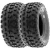 imageSunF 20x610 ATV UTV Knobby Tire 20x6x10 Replacement 6 PR A017  PAIR of 2