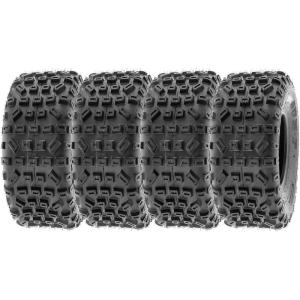 imageSunF 18x108 18x10x8 Knobby ATV UTV Tire 6 PR A035  SET of 4