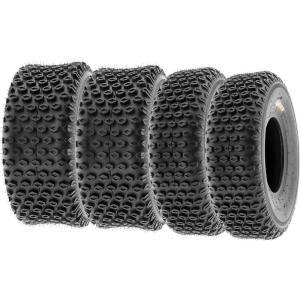 imageSunF 19x78 18x958 ATV UTV Tires 6 Ply Light Weight Tubeless A012 Bundle