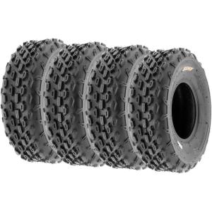 imageSunF 19x78 19x7x8 Light Weight ATV UTV Knobby Tire 6 PR A015  SET of 4