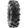 imageSunF 28x1012 ATV UTV Muddy Tire 28x10x12 Mud vshape 6 PR A050  PAIR of 2