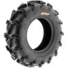 imageSunF 28x1012 ATV UTV Muddy Tire 28x10x12 Mud vshape 6 PR A050  PAIR of 2