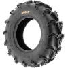 imageSunF 28x1012 ATV UTV Muddy Tire 28x10x12 Mud vshape 6 PR A050  PAIR of 2