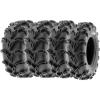imageSunF 28x1012 28x1212 Mud vshape ATV UTV Muddy Tire 6 PR A050  BUNDLE