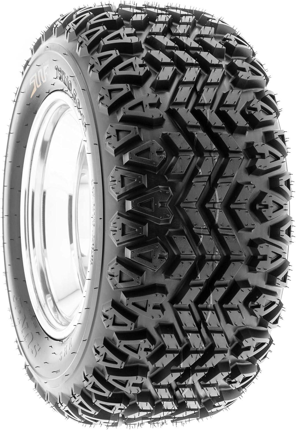 imageSet of 4 SunF 22x118 22x11x8 Golf Cart Lawn Mower Quad 4 Ply 22quot ATV UTV Tires G003  Rims NOT included