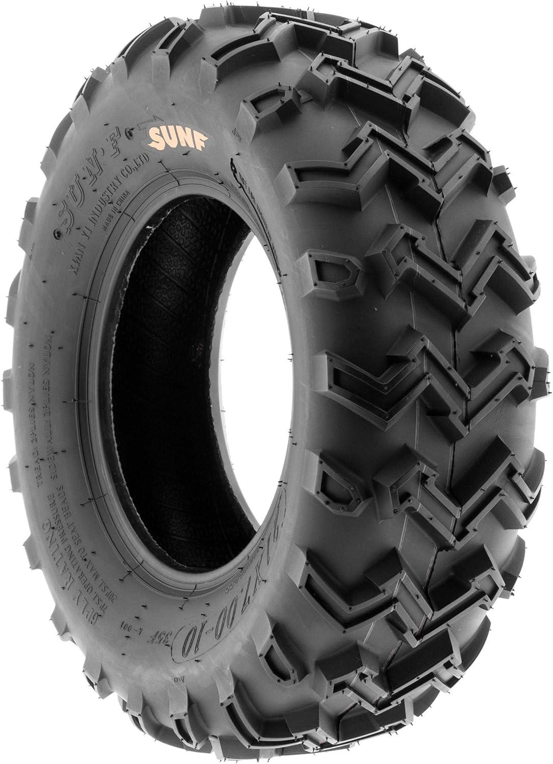 imageSunF 21x710 21x7x10 Mud Sand ATV UTV Muddy Sandy Tire 6 PR Tubeless  A001
