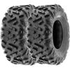 imageSunF 22x710 20x108 All Terrain Tires ATV UTV 6 PR POWER II A051  BUNDLE