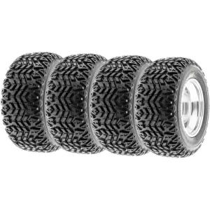 imageSet of 4 SunF 23x10514 23x105x14 Golf Cart Lawn Mower Quad 4 Ply 23quot ATV UTV Tires G003  Rims NOT included 