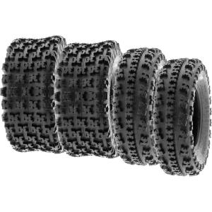 imageSunF 21x710 23x710 Sport Race ATV UTV Knobby Tire 6 PR A027  BUNDLE