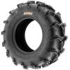 imageSunF 27x1114 ATV UTV Muddy Tire 27x11x14 Mud vshape 6 PR A050  PAIR of 2