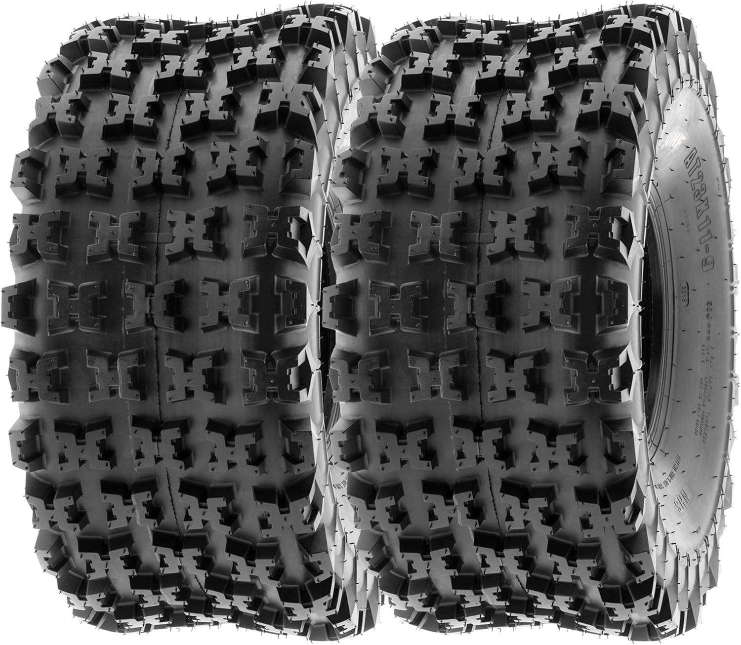 imageSunF 21x710 22x1010 Sport Race ATV UTV Knobby Tire 6 PR A027  BUNDLE