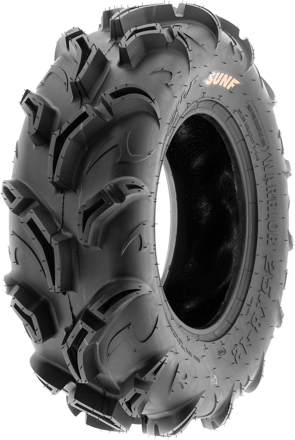 imageSunF 26x1112 26x11x12 Mud vshape ATV UTV Muddy Tire 6 PR A048  SET of 4