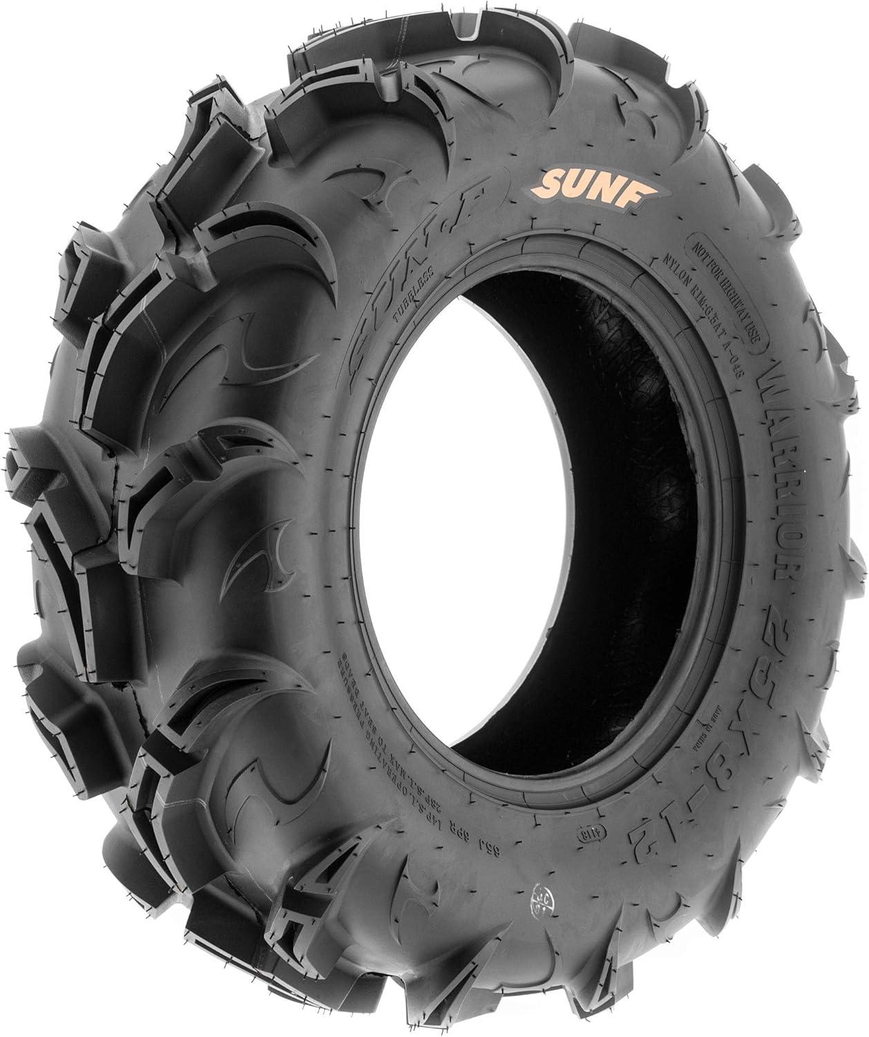 imageSunF 27x1114 27x11x14 Mud vshape ATV UTV Muddy Tire 6 PR A048  SET of 4