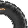imageSunF 22x711 22x7x11 Sport Race ATV UTV Knobby Tire 6 PR Tubeless  A027