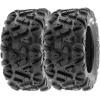 imageSunF 22x712 22x1012 All Terrain Tires ATV UTV 6 PR POWER I A033  BUNDLE