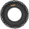 imageSet of 4 SunF PowerI AT 25x811 Front ampamp 25x1011 Rear ATV UTV allterrain Tires 6 PR Tubeless A033
