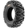 imageSet of 4 SunF PowerI AT 25x811 Front ampamp 25x1011 Rear ATV UTV allterrain Tires 6 PR Tubeless A033