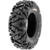 imageSet of 4 SunF PowerI AT 24x812 Front ampamp 24x911 Rear ATV UTV allterrain Tires 6 ply Tubeless A03325x812  25x1012